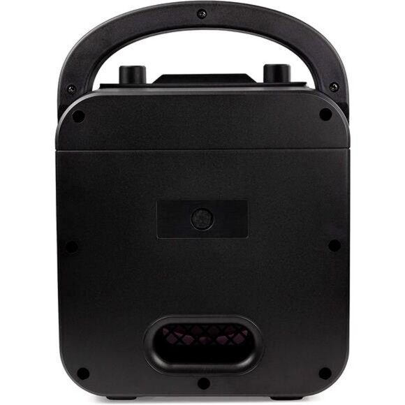 Bluetooth, 10Watt Speaker & Two Microphones, Black 5-Watt Karaoke Machine - Picture 6 of 6